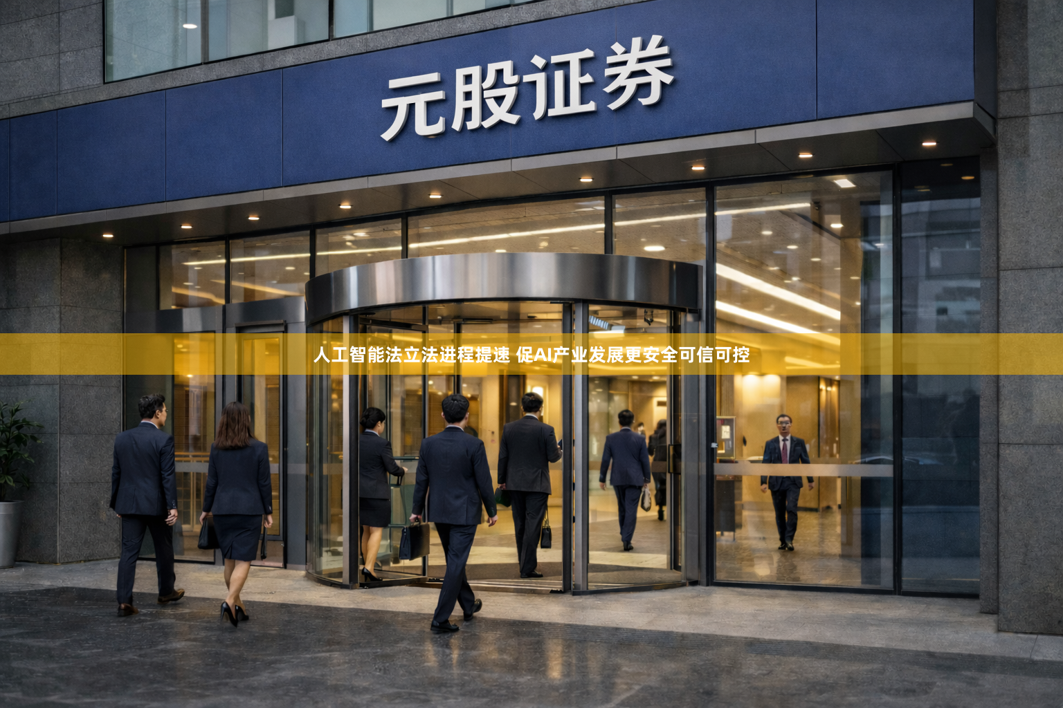 人工智能法立法进程提速 促AI产业发展更安全可信可控